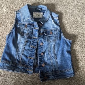 Denim vest